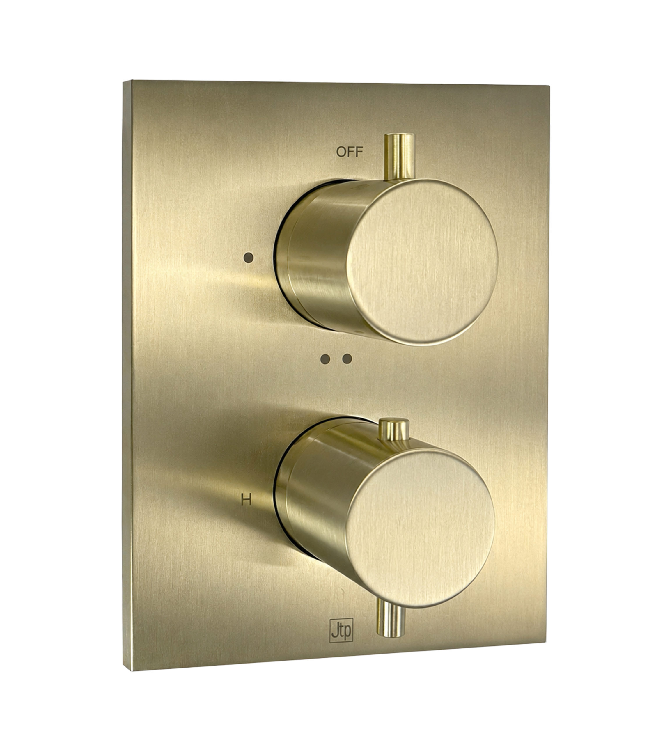 Double outlet universal box thermostat (trimset only)