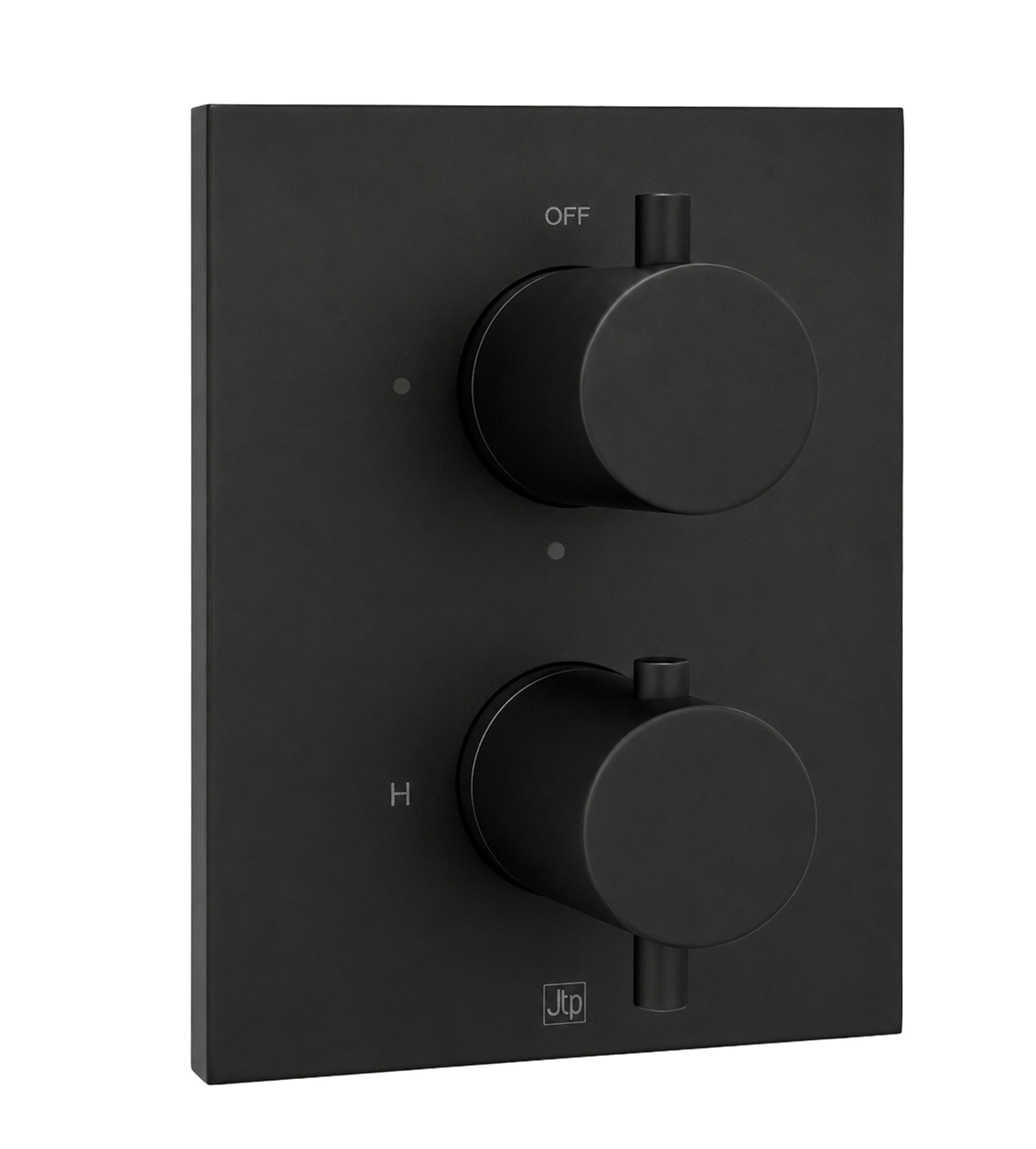 Double outlet universal box thermostat (trimset only)