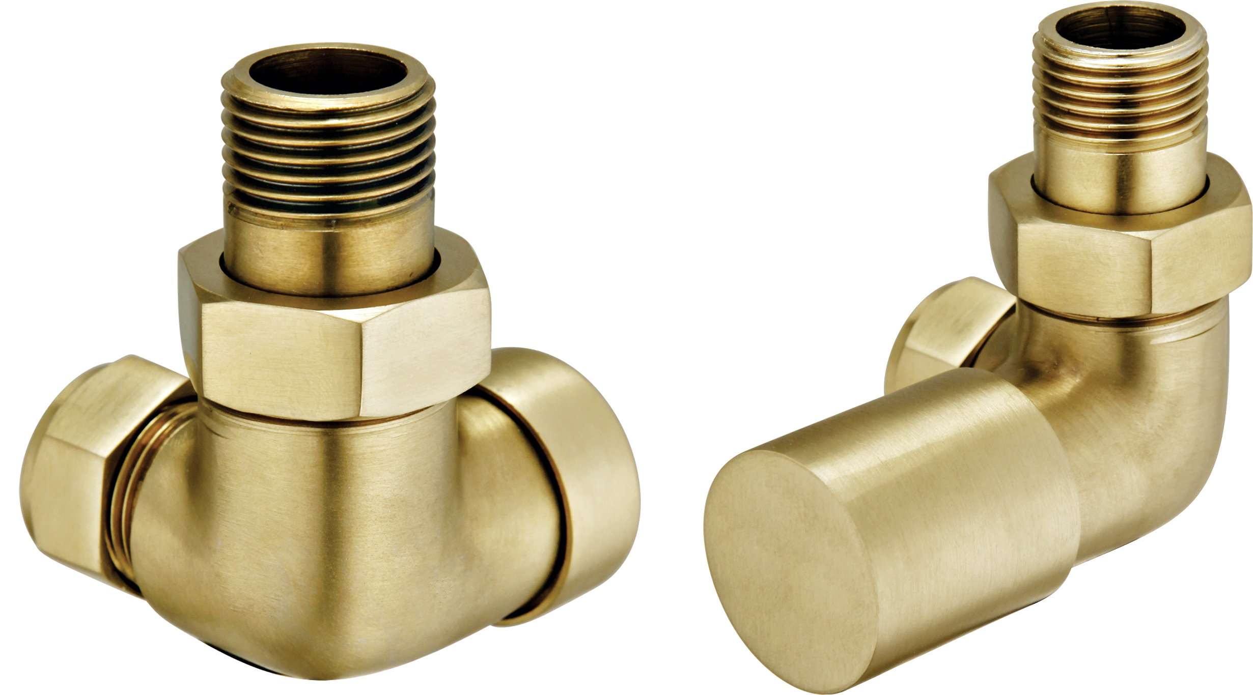 VOS Corner Radiator Valve Just Taps