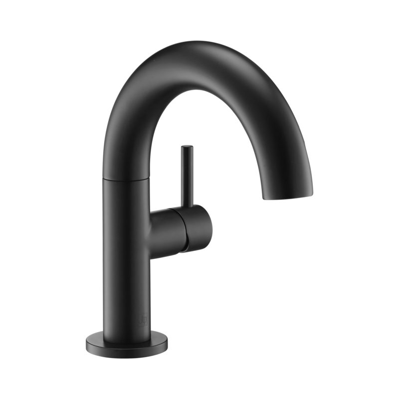 Side lever basin mixer swivel spout