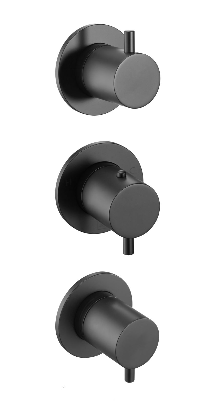 VOS Modular Thermostatic Concealed 3 Outlet Shower Valve