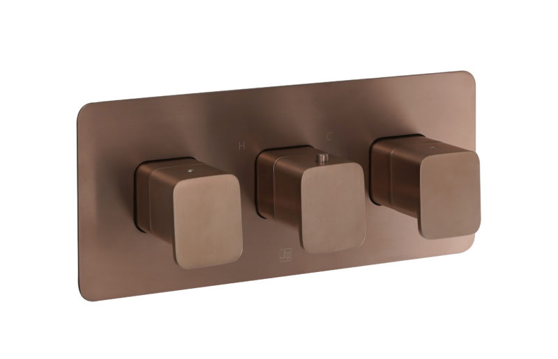 HIX Thermostatic Concealed  2 Outlet Shower Valve