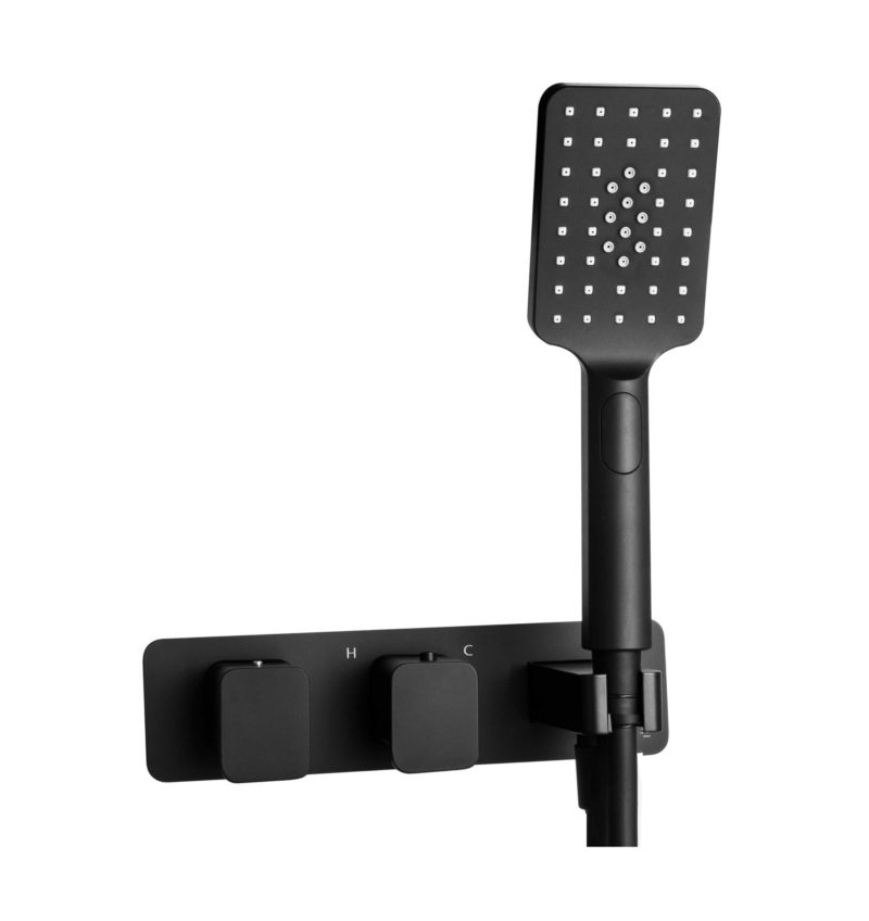 HIX Thermostatic Concealed 2 Outlet Shower Valve