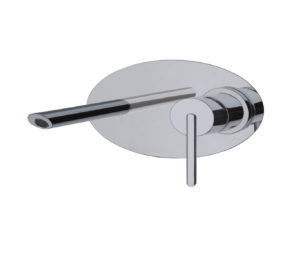 Ovaline Concealed Basin Mixer with Spout