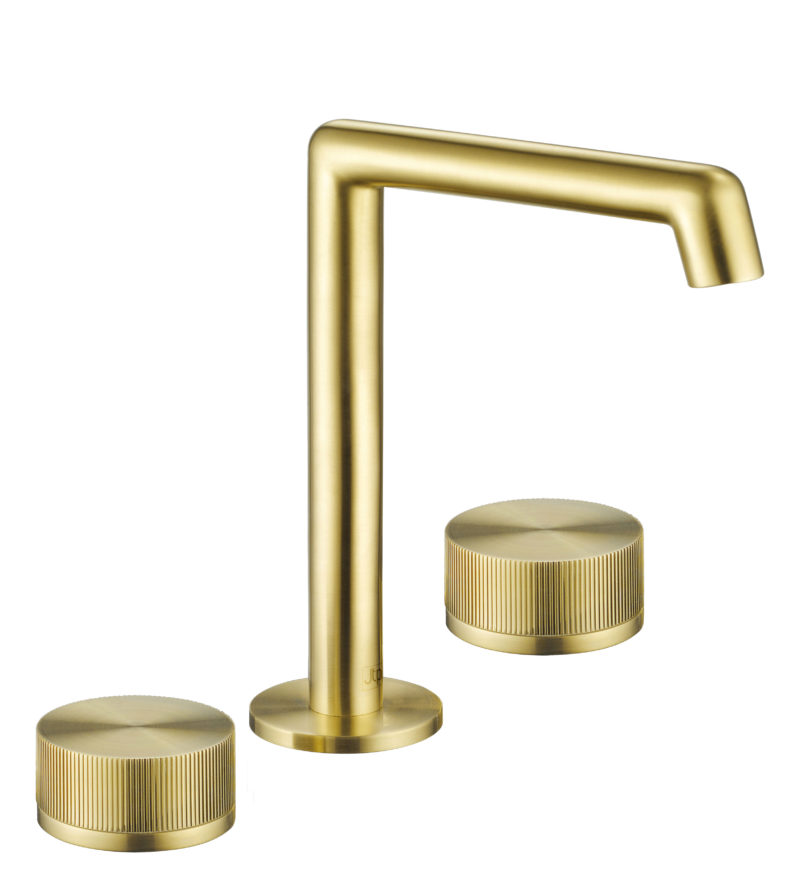 3 hole deck mounted basin mixer