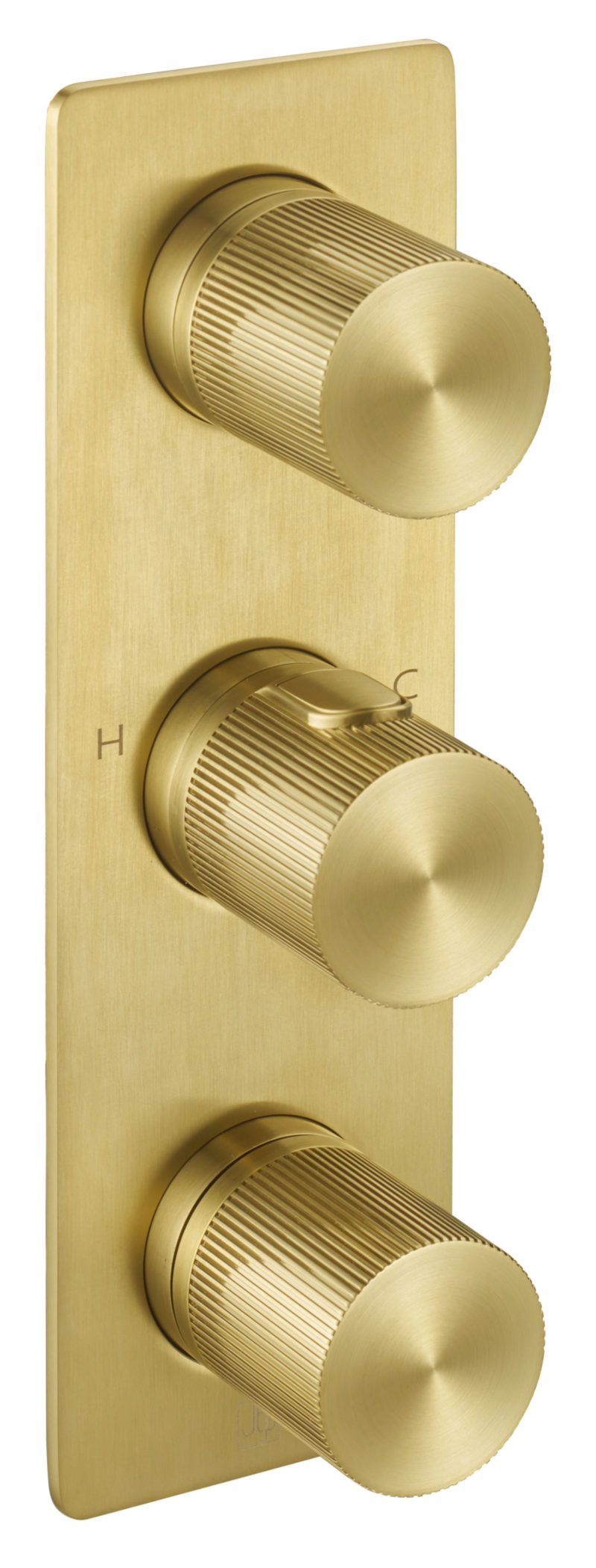 Thermostatic concealed 2 outlet shower valve