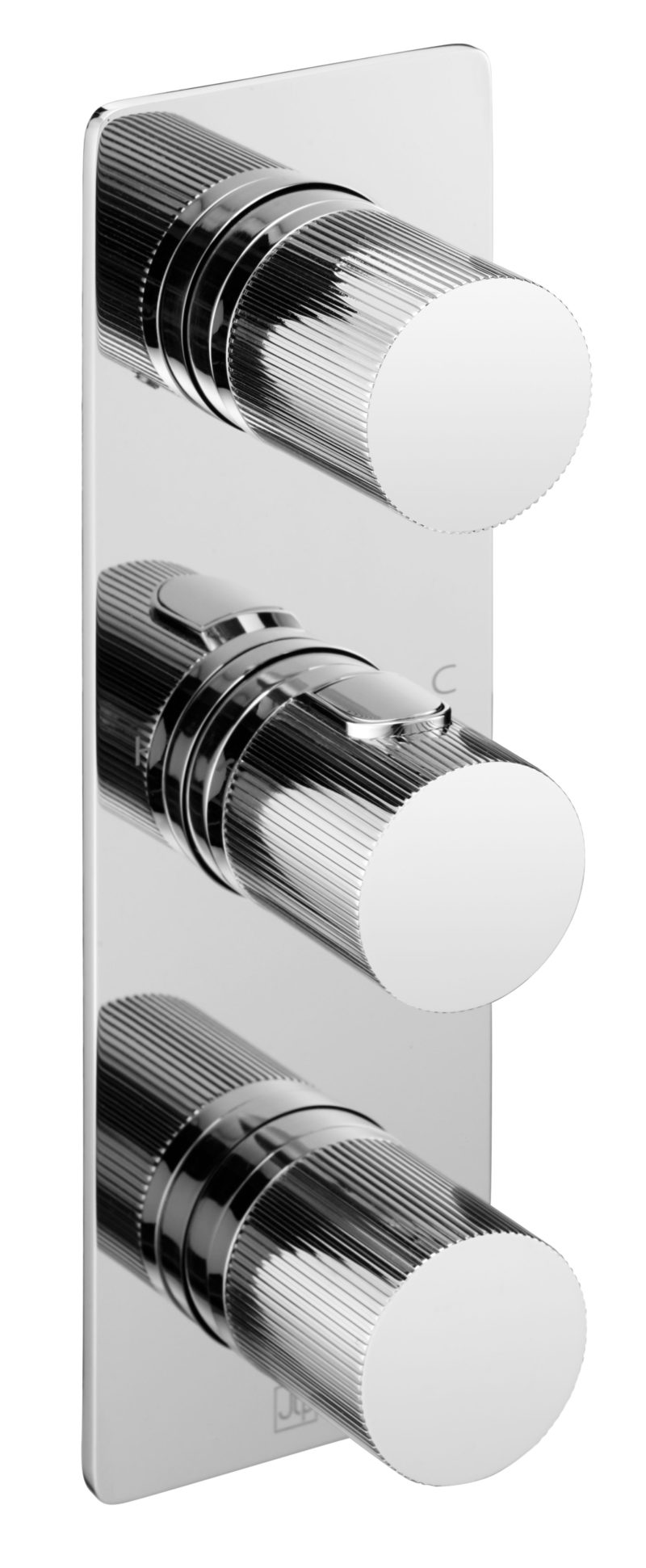 Thermostatic concealed 3 outlet shower valve