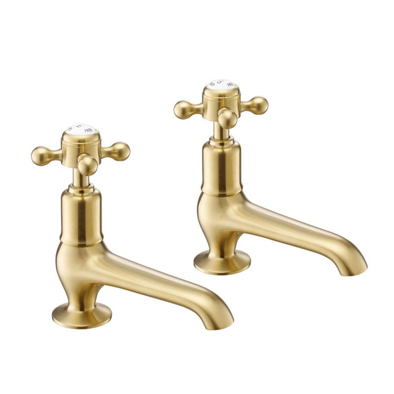 Grosvenor Cross Long Nose Basin Taps