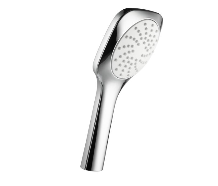 Round Extractable Shower Handle with Hose and Overflow Just Taps