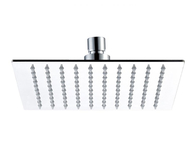 Square 350mm Overhead Shower Just Taps