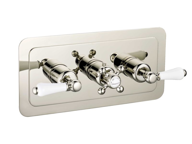 Grosvenor Lever Thermostatic 3 Outlet Shower Valve