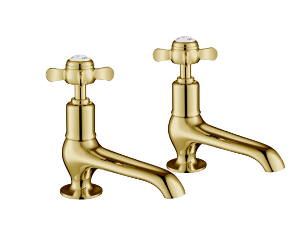 Grosvenor Pinch Long Nose Basin Taps