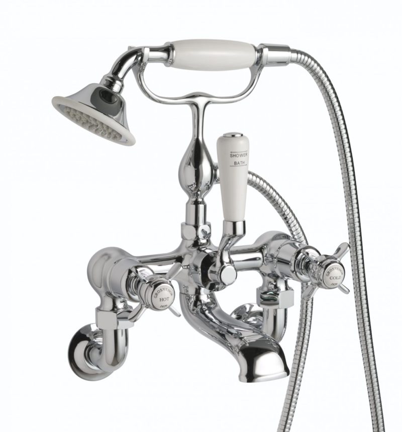 Bath Shower Mixer Wall Mounted with Kit