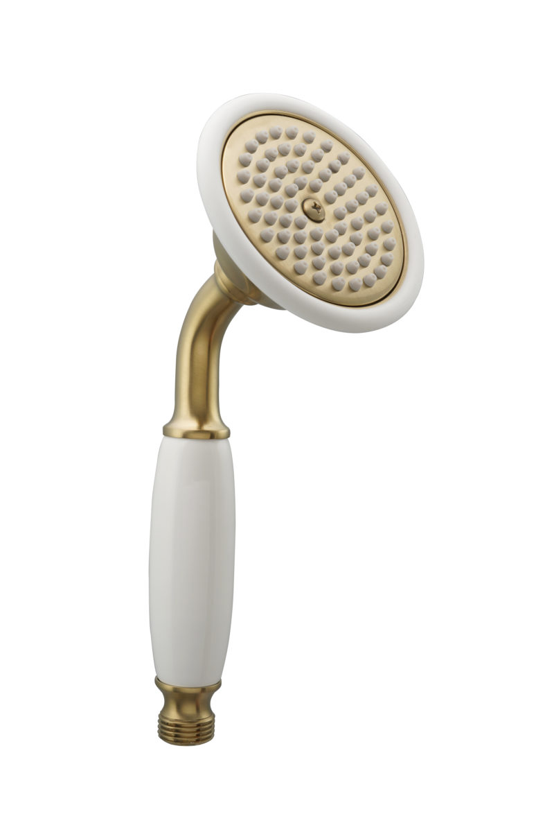 Single function shower handle