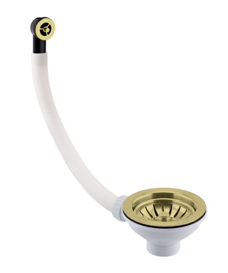 Basket Strainer Waste Round Overflow
