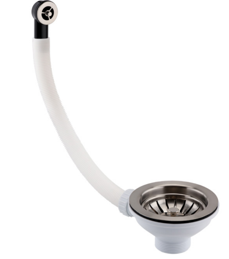 Basket Strainer Waste Round Overflow