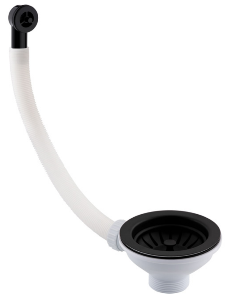 Basket Strainer Waste Round Overflow