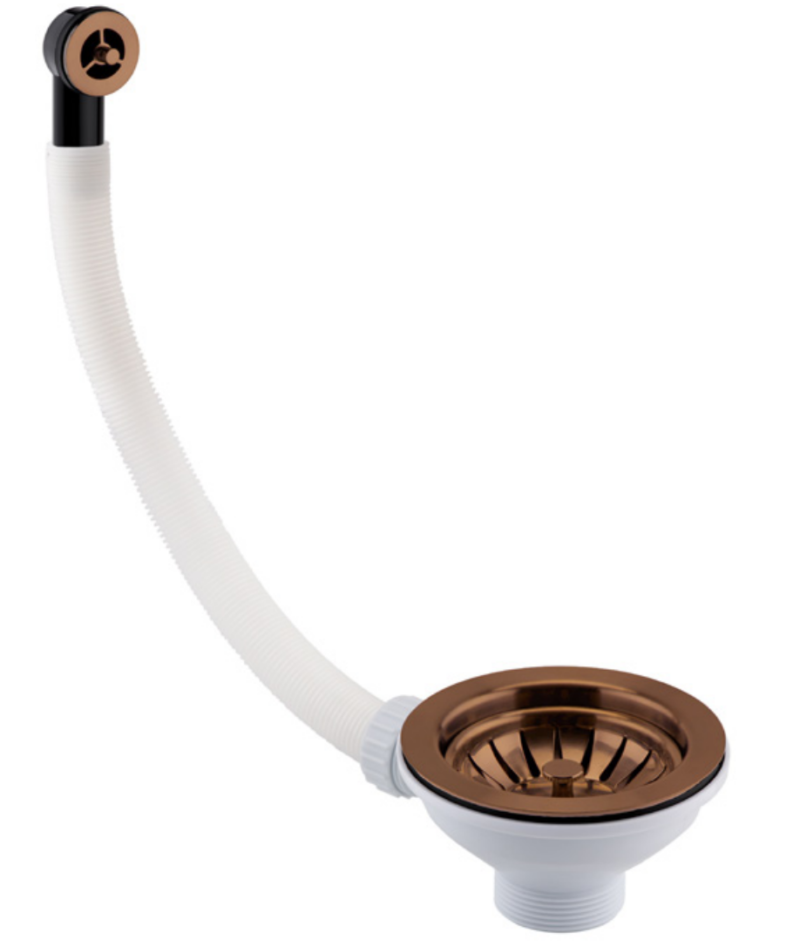 Basket Strainer Waste Round Overflow