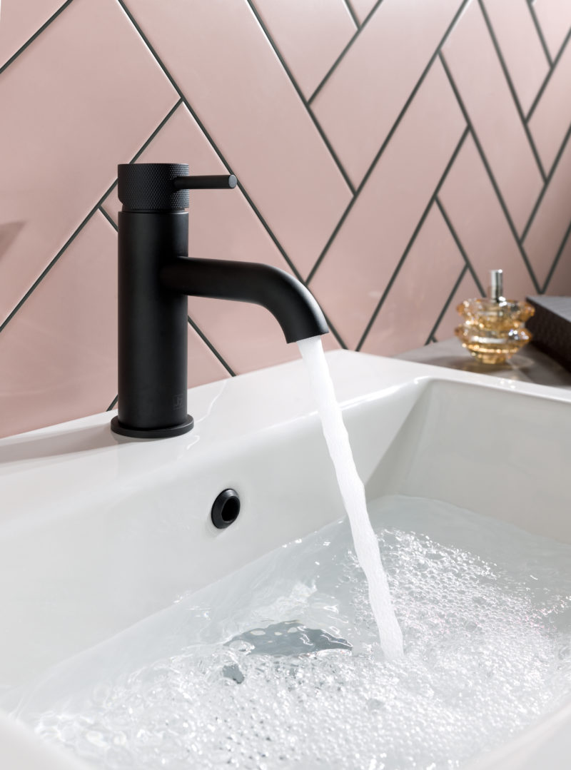 VOS Single Lever Basin Mixer, Designer Handle - Image 3