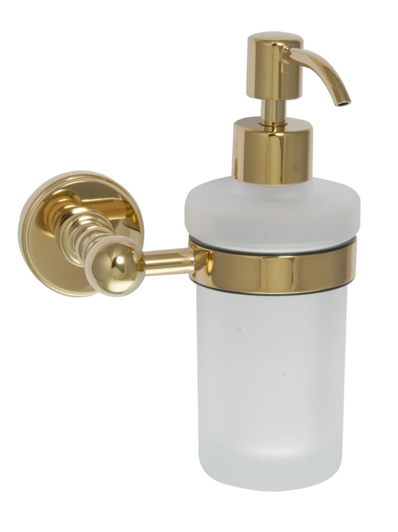Soap dispenser frosted glass