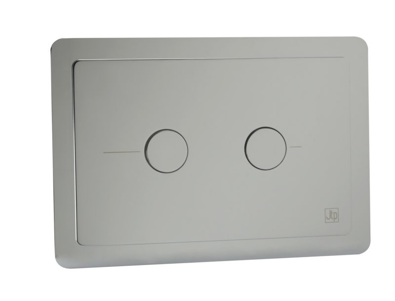 Grosvenor Chrome  Metal Pneumatic Flush Plate