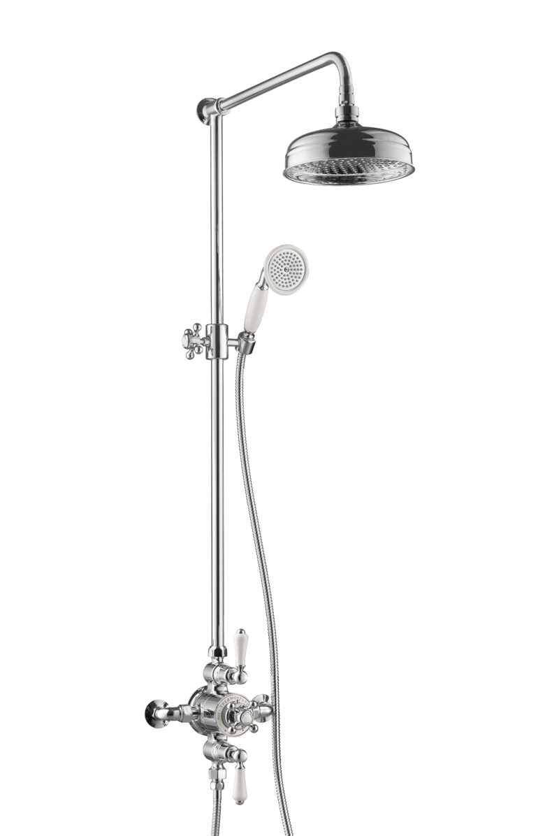 Grosvenor Exposed Thermostatic valve with Riser & Kit