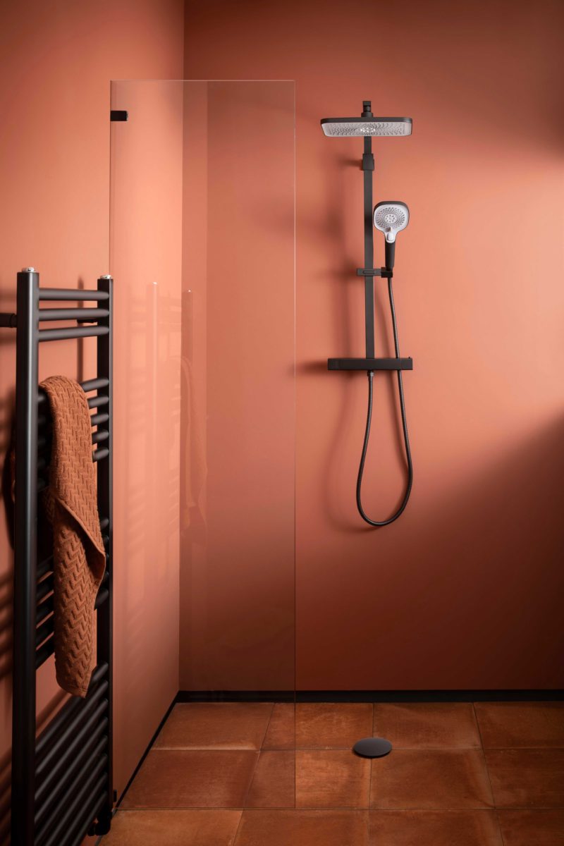 HIX Thermostatic bar valve with 2 outlets, and multifunction shower handle - Image 2