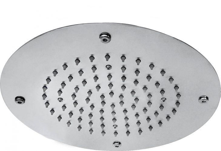 Victorian shower head 200mm Just Taps