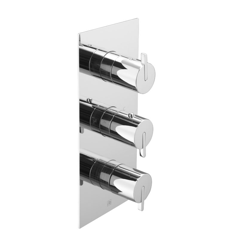Thermostatic  2 outlet shower valve