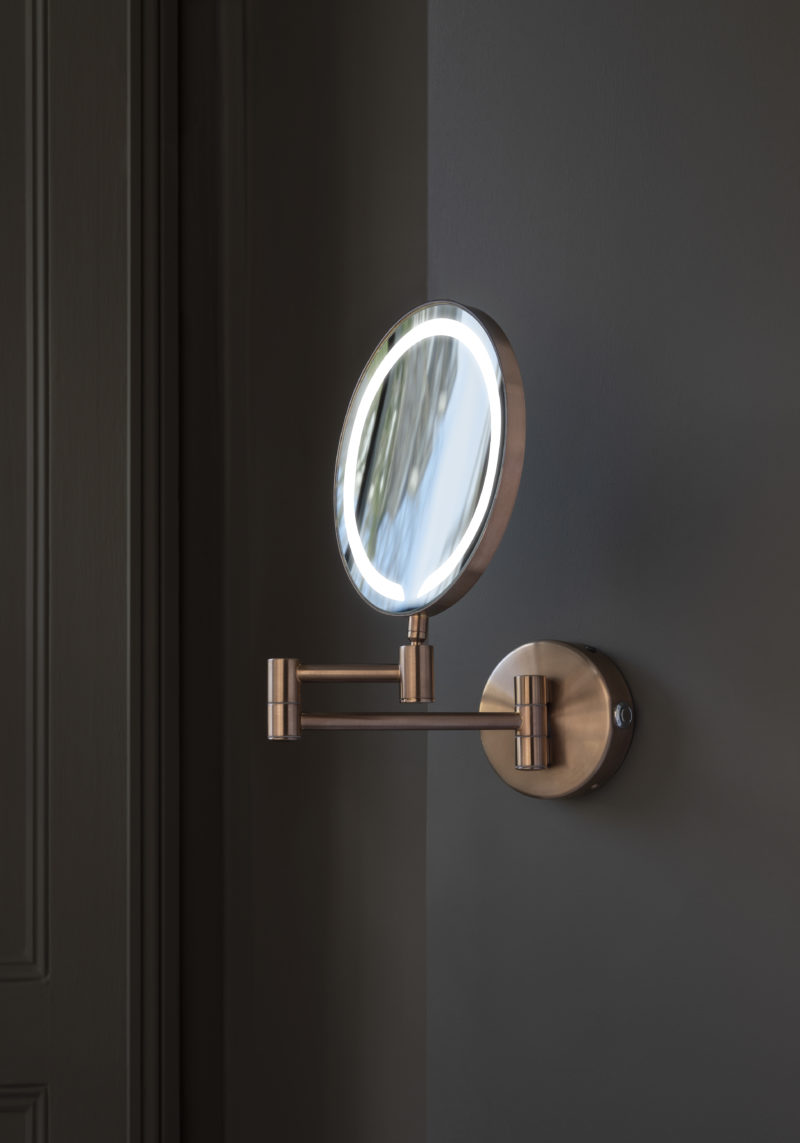 Zoom Mirror Matt Black - Image 2