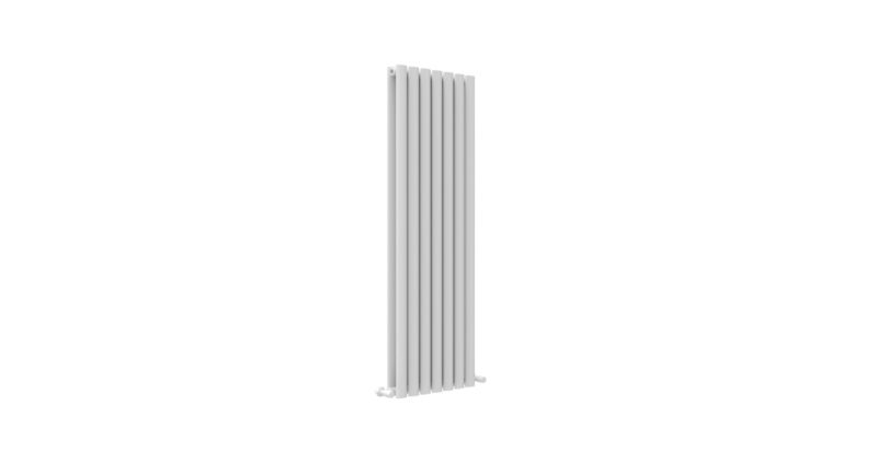 Primo Plus Radiator PRIMO WHITE OVAL DOUBLE ROOM RADIATOR VERTICAL 1600X420 - Just Taps