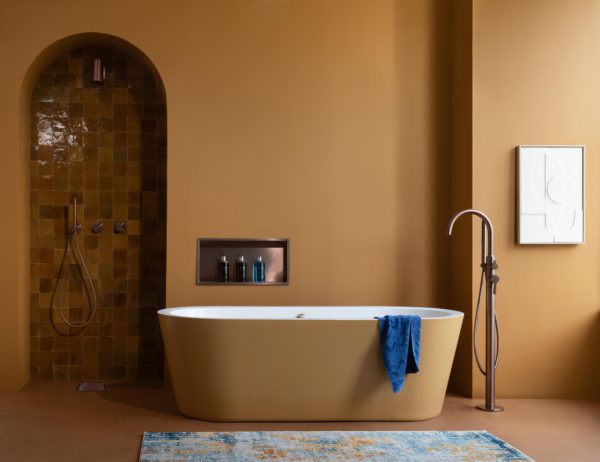 Floor standing bath shower  mixer with kit - Image 2