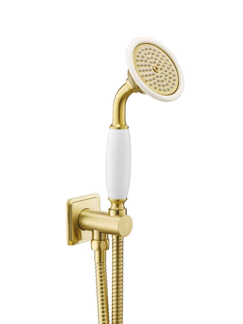 Grosvenor Water Outlet and Holder  with Hand-Shower, Side Fixing