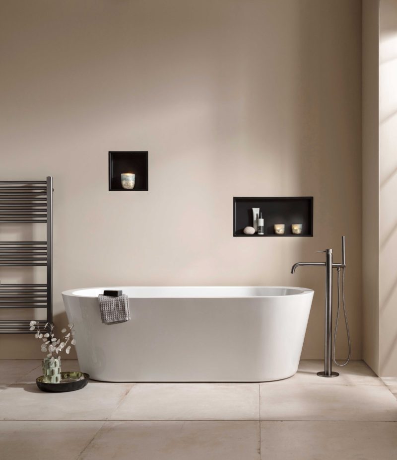 Matt Black Shower Niche - Image 3