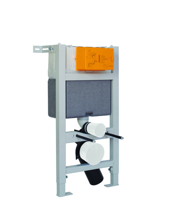 Matt Black Metal Pneumatic Flush Plate - Image 4