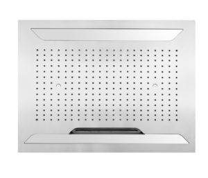 Aquamist overhead shower, with mist, cascade and rain function
