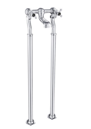 Grosvenor Cross Floor Standing Bath Filler