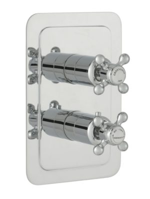 Grosvenor Cross Thermostatic 1 Outlet Shower Valve