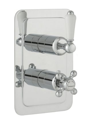 Grosvenor Lever Thermostatic 2 Outlet Shower Valve