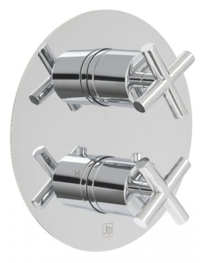 Solex Thermostatic 2 Outlet Shower Valve