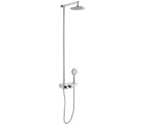 Thermostatic Rail with Overhead /and multifunction hand shower
