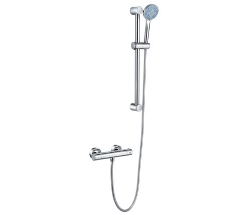 Torre Shower Valve with Slider Rail and Front Fixing Brackets