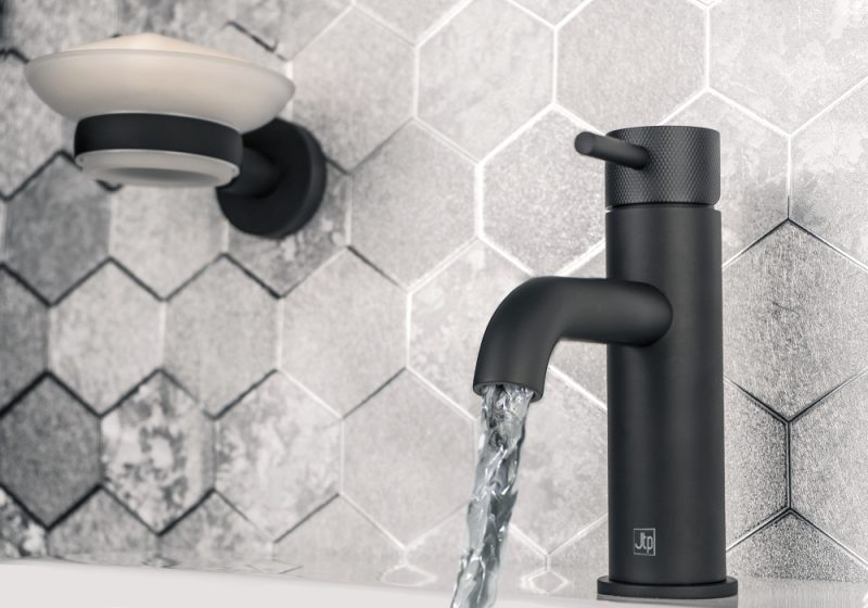 VOS Single Lever Basin Mixer, Designer Handle - Image 2